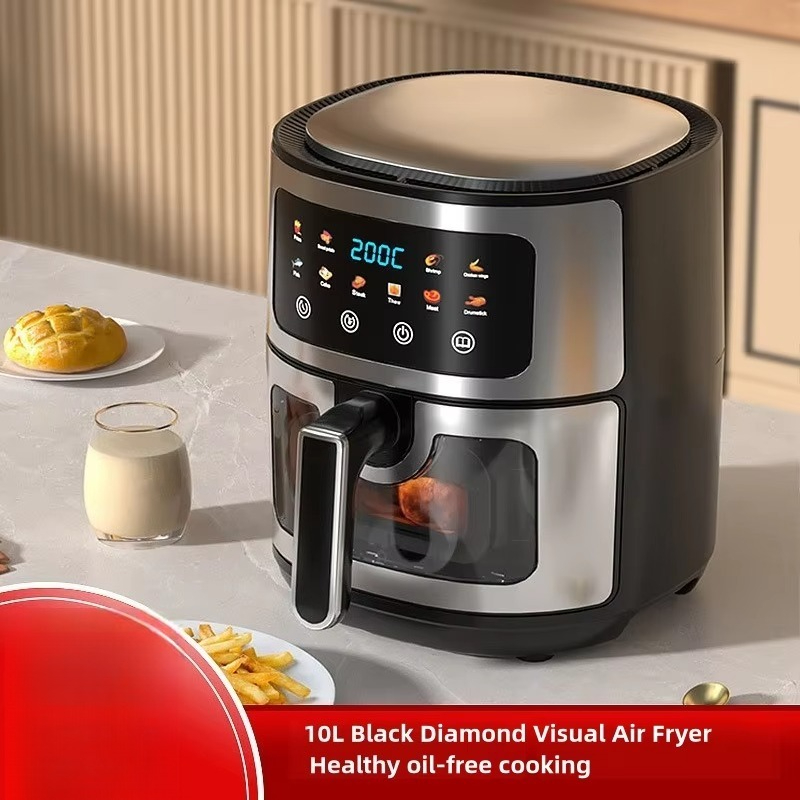 Wholesale 10L Black Air Fryer  - огляд і ціна Food Snacks Healthy