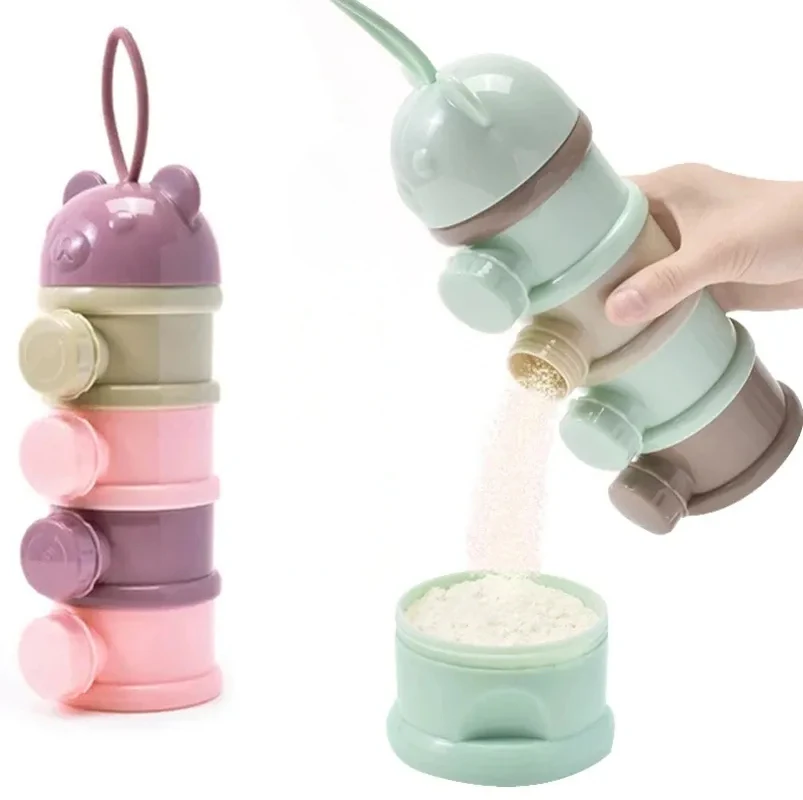 4Layer Bear Style Portable Mil - огляд і ціна Food Snacks For 1 Year Old