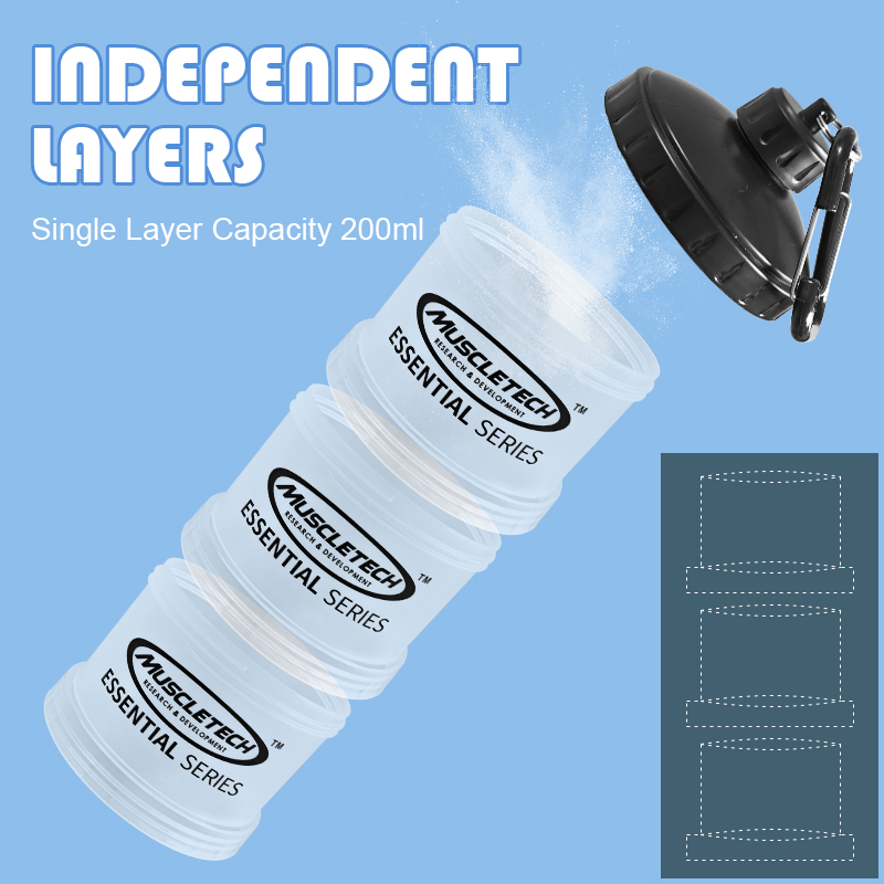3-layer Portable Protein Powde - огляд і ціна Food Snacks Healthy