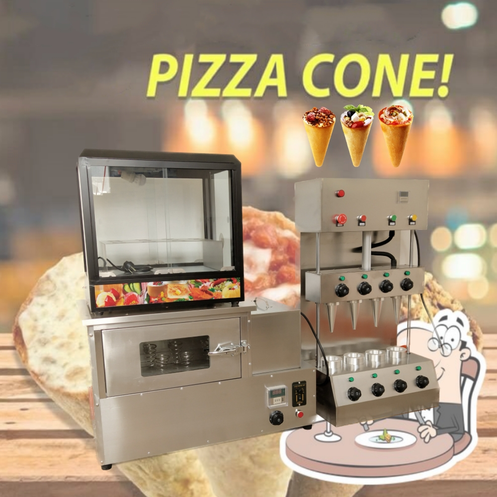 110V 220V Popular Pizza Cone M - огляд і ціна Food Snacks Healthy