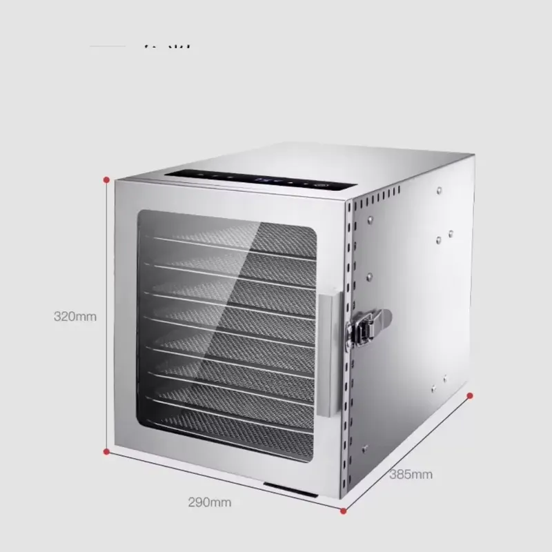 Large Capacity 8-Tray Food Deh - огляд і ціна Food Snacks Healthy