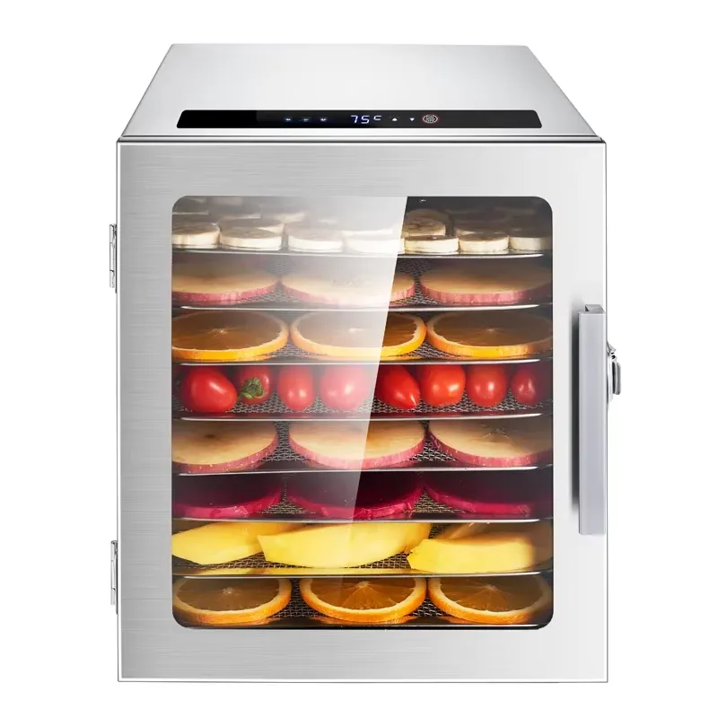 Large Capacity 8-Tray Food Deh - огляд і ціна Food Snacks Healthy