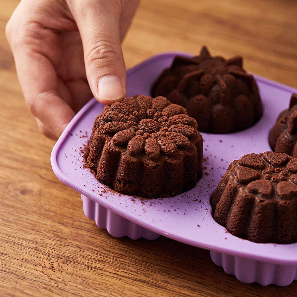 BPA Free 4-Hole Flower Shaped  - огляд і ціна Food Snacks Healthy