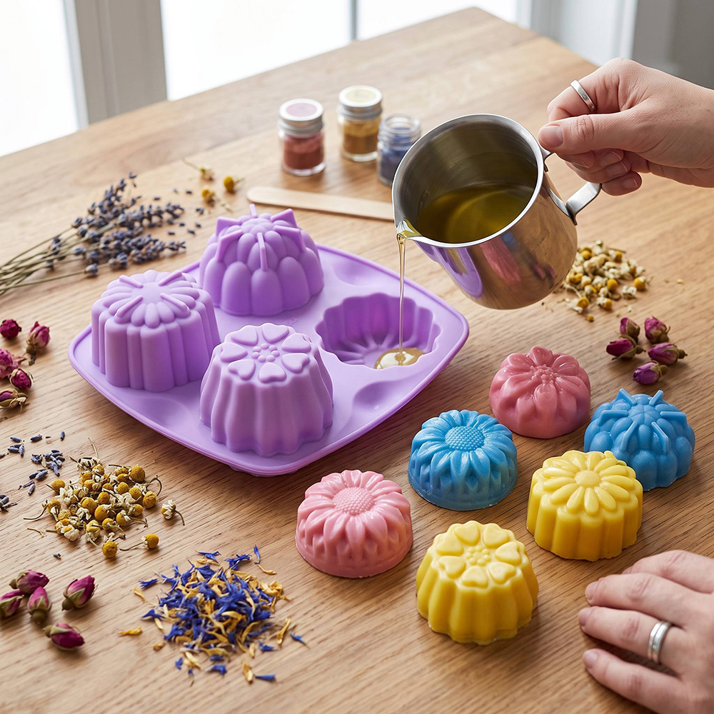 BPA Free 4-Hole Flower Shaped  - огляд і ціна Food Snacks Healthy