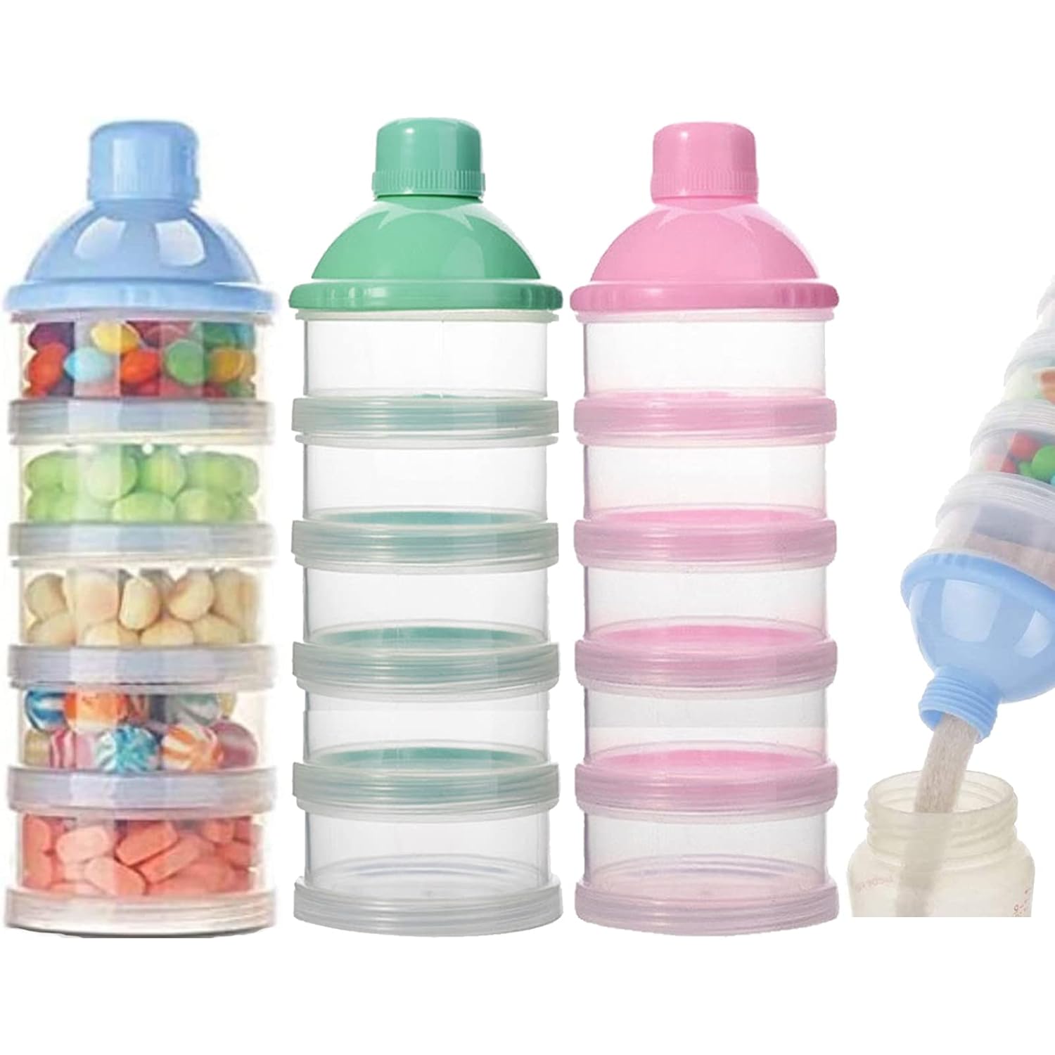 4/5 Grid Portable Milk powder  - огляд і ціна Food Snacks For 1 Year Old